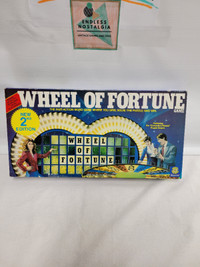 1985 vintage Wheel of fortune board game