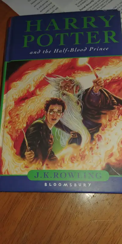 J.K.ROWLING 1ST EDITION. HARRY POTTER AND THE HALF  BLOOD PRINCE, View more