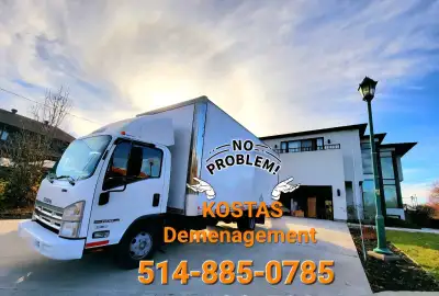 Bienvenue chez KoStas Déménagement ! 514-885-0785 Votre déménagement en toute confiance. Profitez d’...