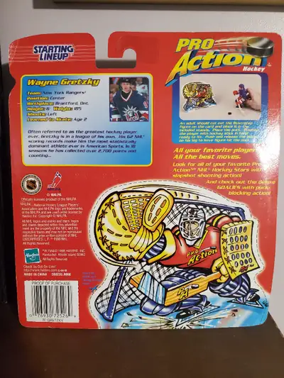 New. In original packaging. Will trade for hockey cards or memorabilia.