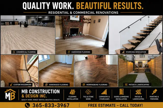 Home Renovation & Construction Services – Free Estimates