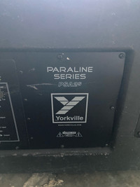 Yorkville PARALINE PSA2S 15 inch powered sub