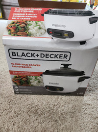 Black+Decker 16cup Rice Cooker 