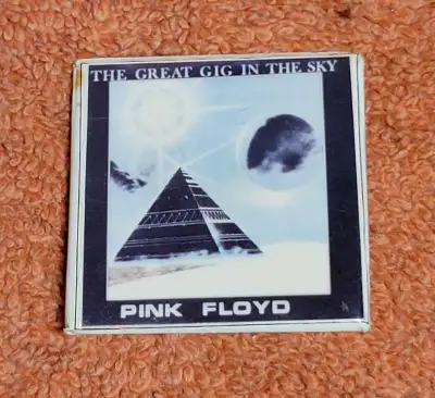 Pink Floyd The Great Gig in the Sky pin button Made in Canada, View more