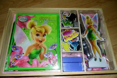 Dress Tinker Bell up using magnetic pieces. Has been played with only a couple of times and the work...