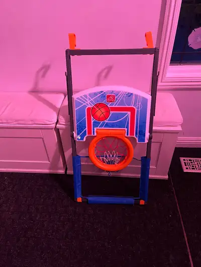Great for kids! Folds to sit on the ground or can be hung on a door. Sold as seen on picture. Pick u...