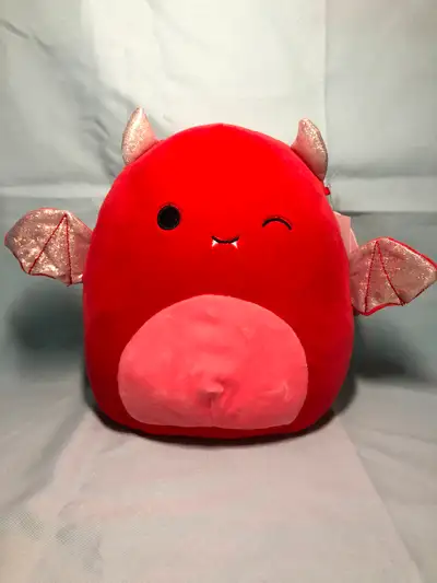 Squishmallow 8” Karlie the Red Bat, View more