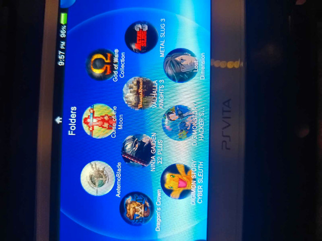 "hacked" 512gb PS Vita OLED, loaded with games and accessories in Sony PSP & Vita in Strathcona County - Image 4