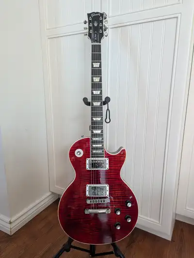 2005 Les Paul Standard Ltd w/ Ebony Fretboard / Fire Tiger Red, View more