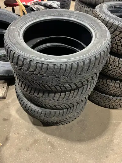 I am selling a set of Nexen Winguard WinSpike WH62 tires sized 205/55R16 designed for reliable perfo...