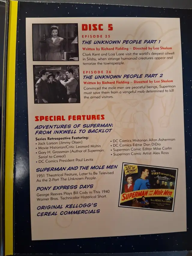 Adventures Of Superman Season 1 Boxset on DVD in CDs, DVDs & Blu-ray in Windsor Region - Image 11