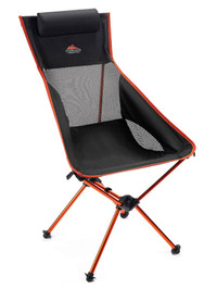 Cascade Mountain Tech Outdoor High Back Lightweight Camp Chair w