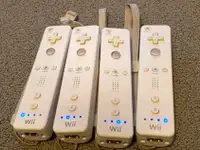 Lot of 4 - OEM Nintendo Wii Remote Controller