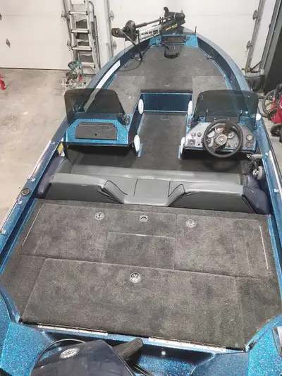 Clean 18-ft Ranger bass boat with matching Ranger trailer. Fully detailed last fall, including brand...