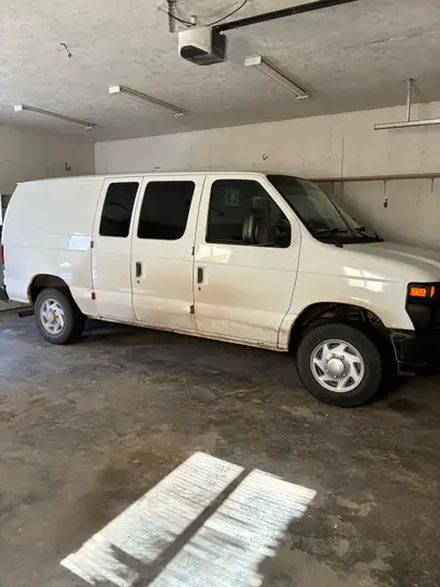 For Sale 2010 Ford Econoline Van. White 207,933 KM