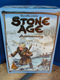 Stone Age Anniversary Limited Edition Euro worker placement