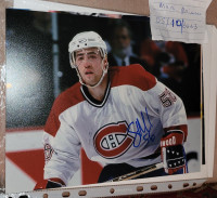 Stephane Robidas signed 8x10 pictures / Photo 8x10's signées