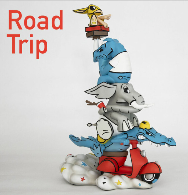 Joe Ledbetter Road Trip Art Sculpture 16" - Limited Edition-BNIB in Arts & Collectibles in Markham / York Region - Image 3