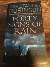 Kim Stanley Robinson - Forty Signs of Rain (paperback)