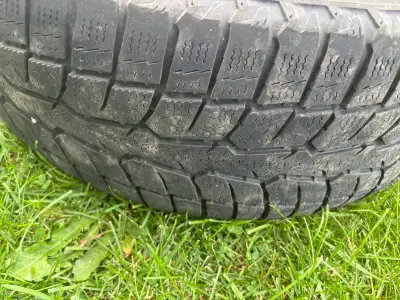 4 winter tires on rims Used 1 winter 225/65R17 $75 each