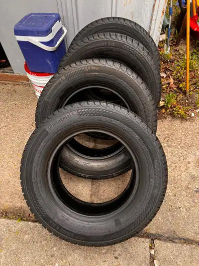 I'm selling a set of four Continental VanContact A/S all-season tires, size 235/65R16C. Still have p...