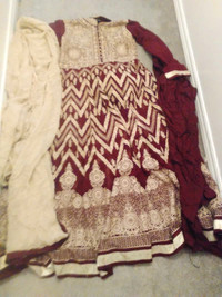 Medium large Indian Pakistani dresses 