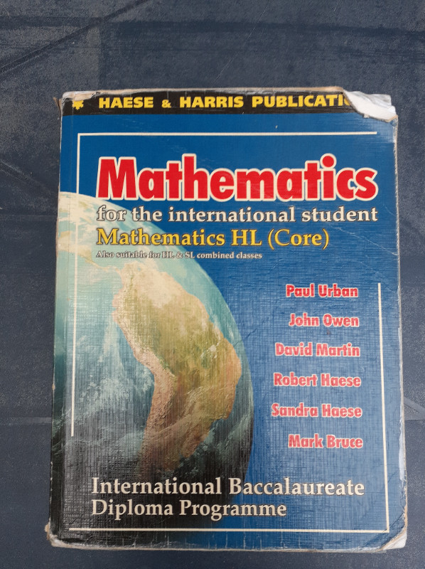 Mathematics for the International Student: Mathematics HL in Textbooks in City of Halifax