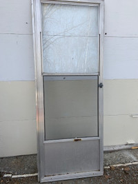 aluminum storm doors