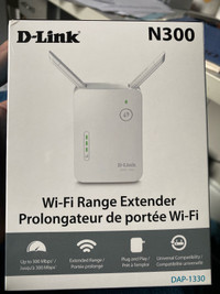 D-Link N300 Mesh Wi-Fi Range Extender- Cover up to 850 sq.ft- Me