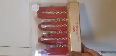 Quo luxe links brush set price is firm, View more