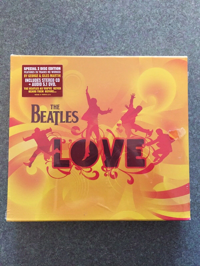 The Beatles Love special 2 Disc edition New Sealed CD & DVD-Aud in CDs, DVDs & Blu-ray in Calgary