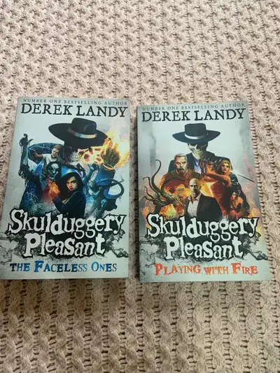DEREK LANDY’S ‘ SKULDUGGERY PLEASANT BOOKS 2•3 ! , View more