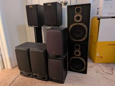 Nulance and Aiwa Home Audio Speakers, View more