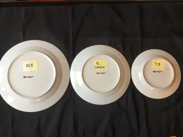 NES Pearl White Porcelain Plates, Bowls & Other Items in Kitchen & Dining Wares in Kitchener / Waterloo - Image 3