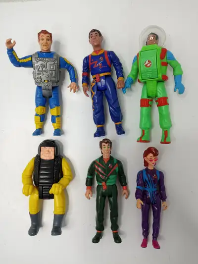 Vintage 1980s The Real Ghostbusters Action Figures