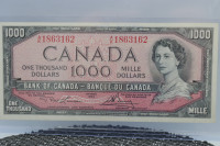 1954- 1000 DOLLAR Canadian Bill (#4828)