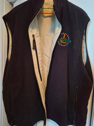 Winter vest (Black) full zip (reversible) 2XL, View more
