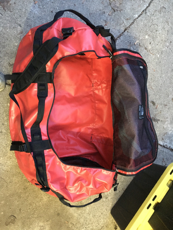 Extra Extra Large North Face waterproof Duffle bag / backpack in Fishing, Camping & Outdoors in Oakville / Halton Region - Image 2