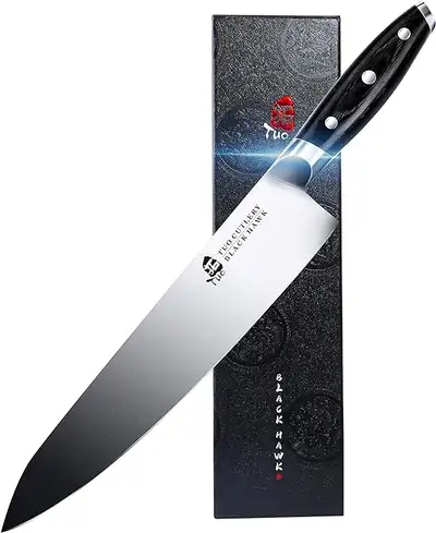 TUO Chef Knife -Professional Kitchen Chefs Knife Cooking Knife Gyuto Knives 10 Inch,Razor Sharp Germ...