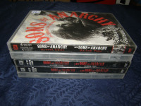Lot de DVD Sons of Anarchy Saison 3-4-5-6-7 (Français/Anglais)