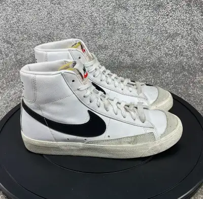Nike Blazer Mid Hi Grey Shoe ⎮ Men 11 US, View more