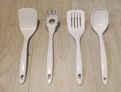 White Acrylic Cooking Untensils, View more