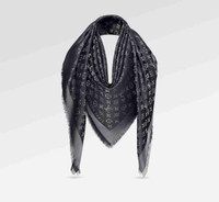 Louis Vuitton shine shawl scarf 