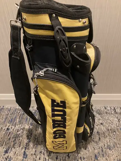 Mint Michigan Wolverines Golf Bag, View more