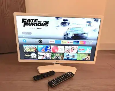24'' LG LED SMART TV, View more