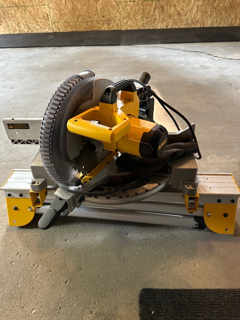 Dewalt DW715 saw with stand Power Tools Calgary Kijiji