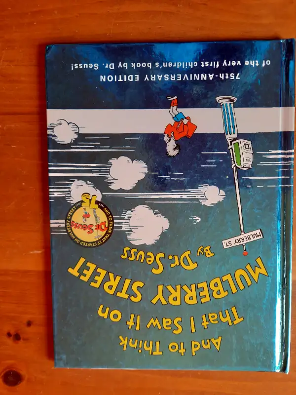DR. SEUSS  AND TO THINK THAT I SAW IT ON MULBERRY STREET BOOK in Children & Young Adult in Muskoka - Image 2