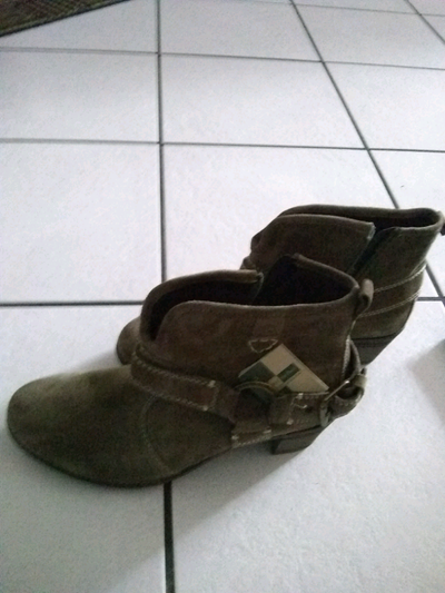 REDUCED Josef Seibel suede bootie, View more