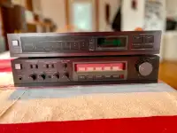 Kenwood stereo amplifier KA 52 and Tuner KT42