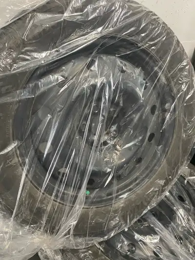 These winter tires for a 2022 Toyota Corolla hatchback are in brand-new condition and ready to keep...